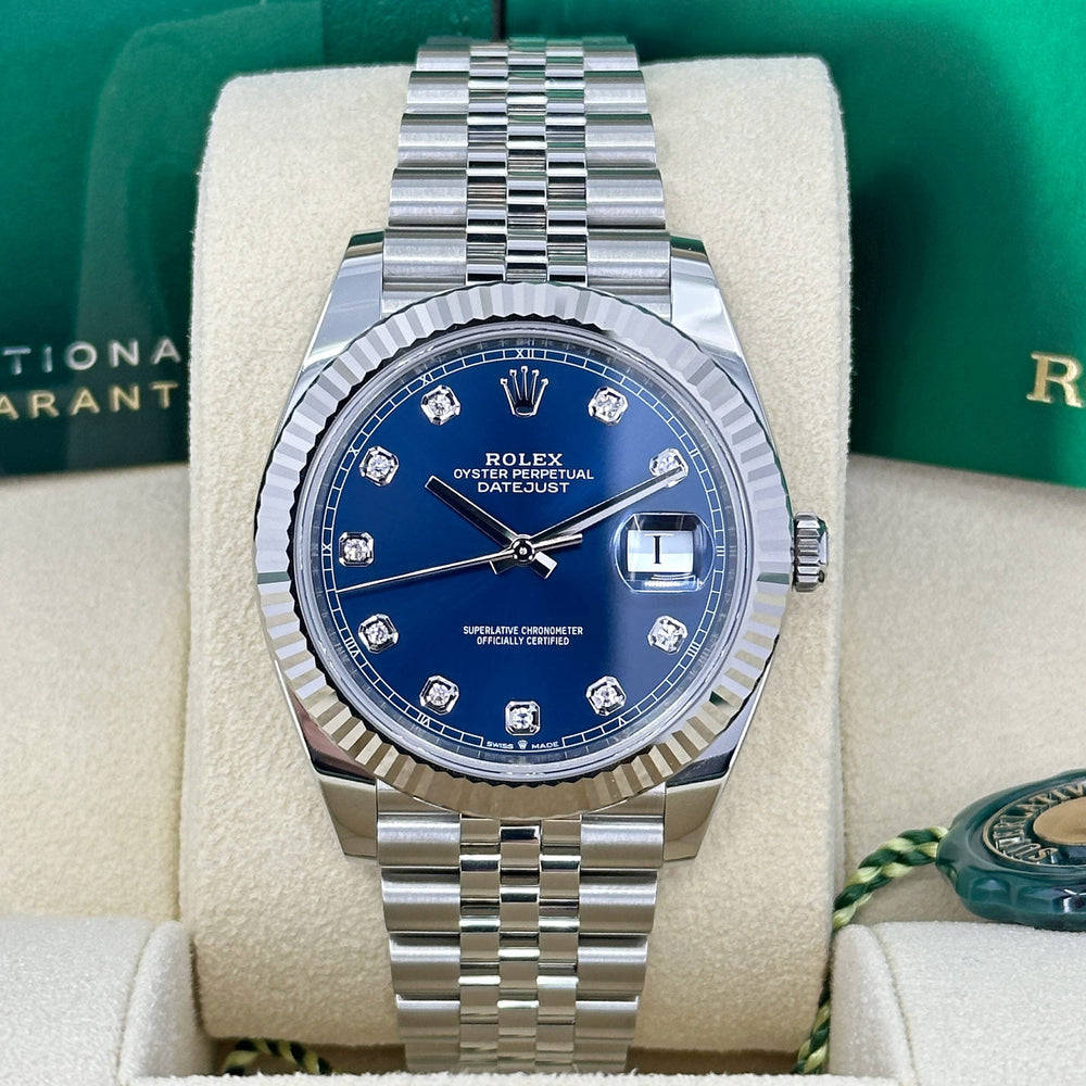 Datejust 41 Oystersteel and white gold - image 12