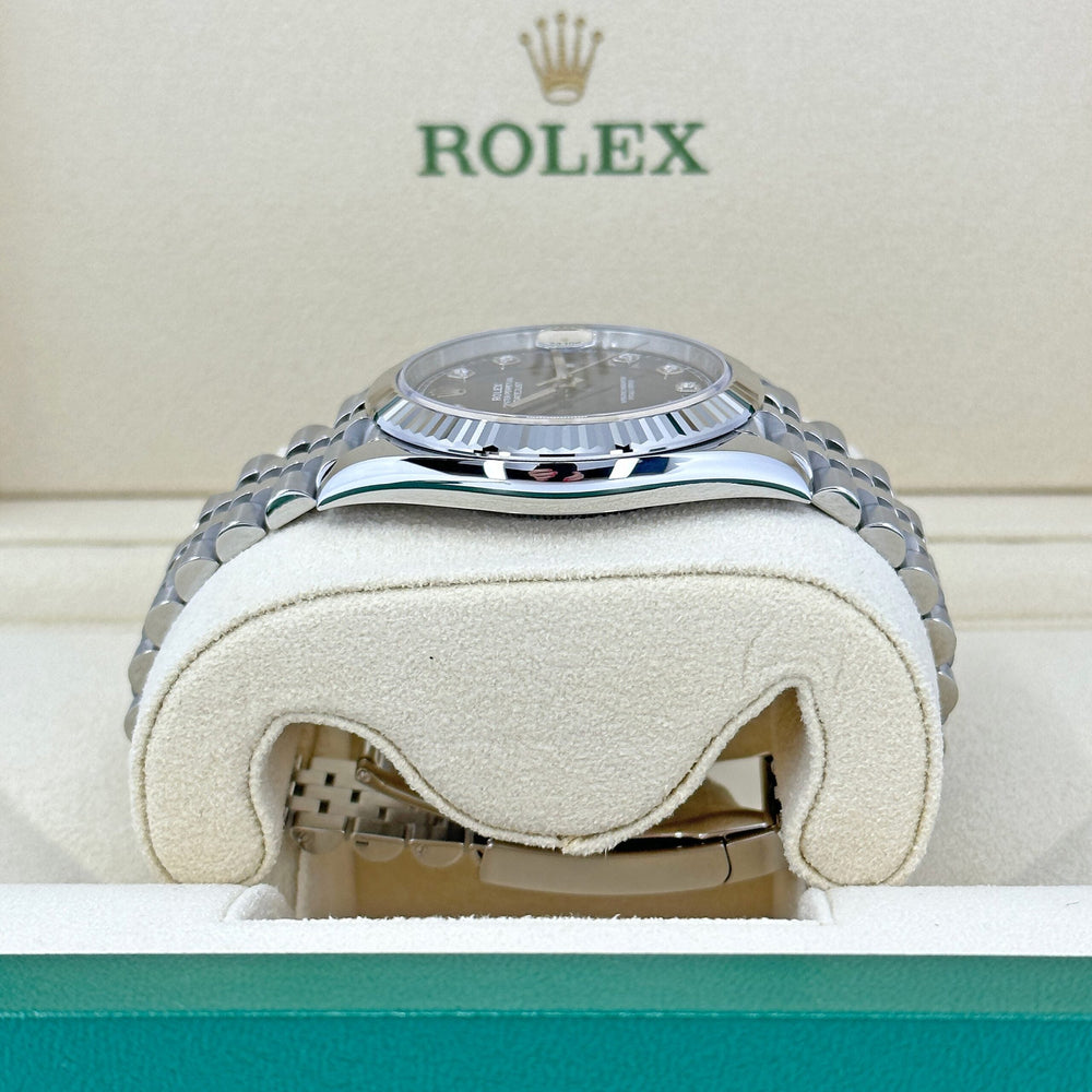 Datejust 41 Oystersteel and white gold - image 9