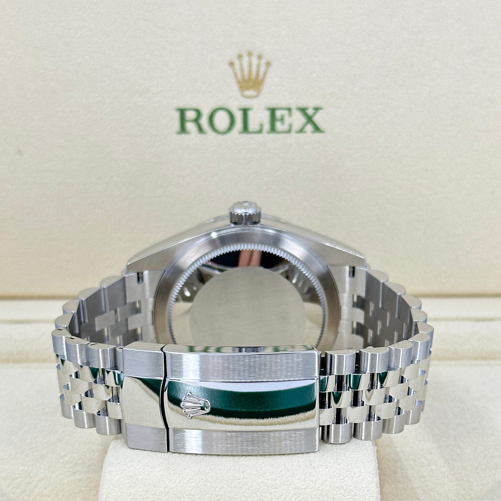 Sky-Dweller, 42mm, Oystersteel and 18k White Gold, Blue, Jubilee - image 8