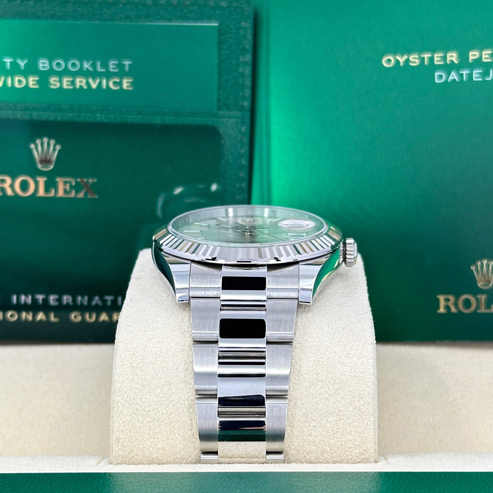 Datejust 41, Stainless Steel and 18k White Gold, 41mm - image 3