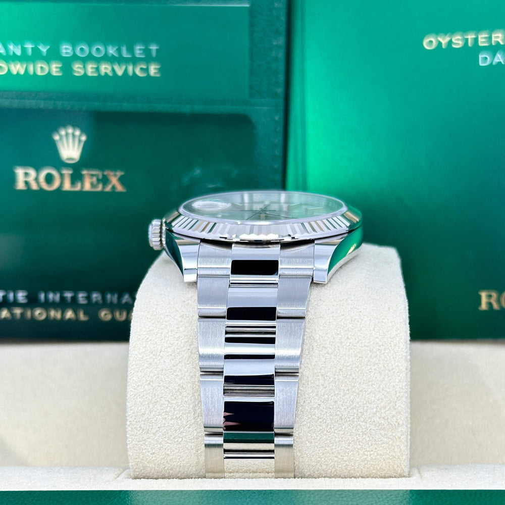 Datejust 41, Stainless Steel and 18k White Gold, 41mm - image 4