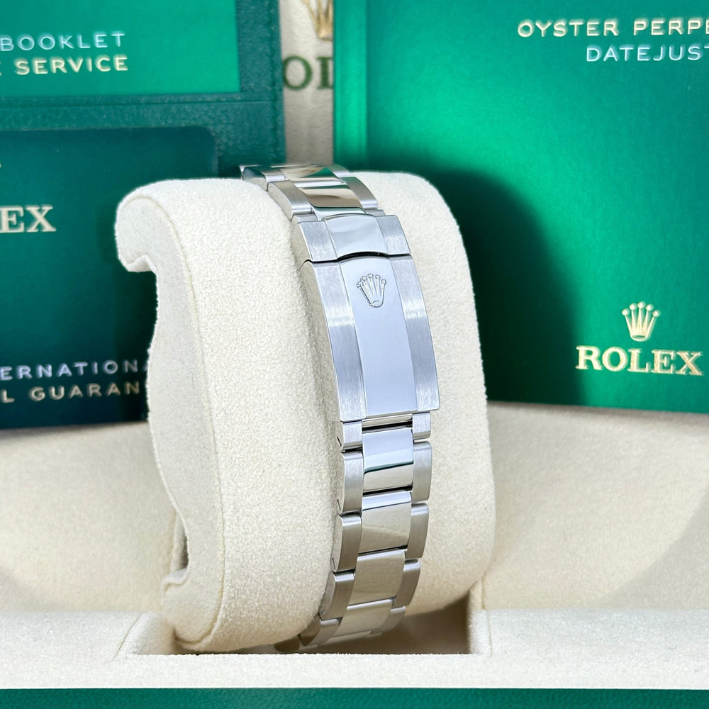 Datejust 41, Stainless Steel and 18k White Gold, 41mm - image 7