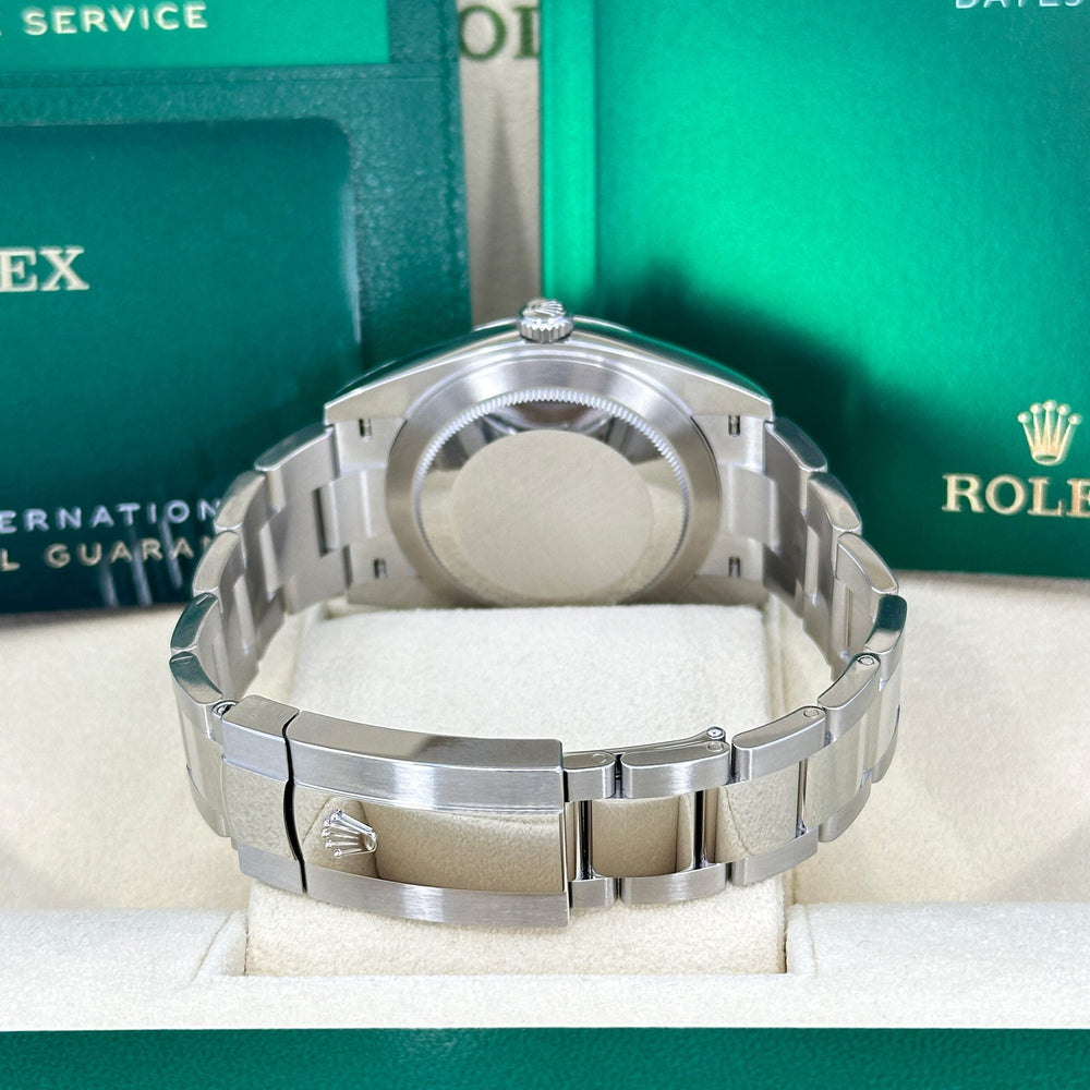 Datejust 41, Stainless Steel and 18k White Gold, 41mm - image 8