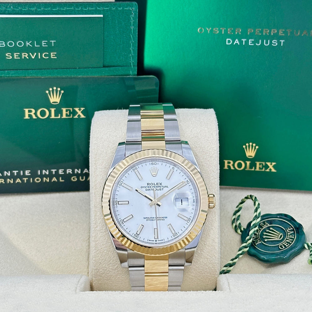 Datejust 41 Oystersteel and yellow gold - image 3