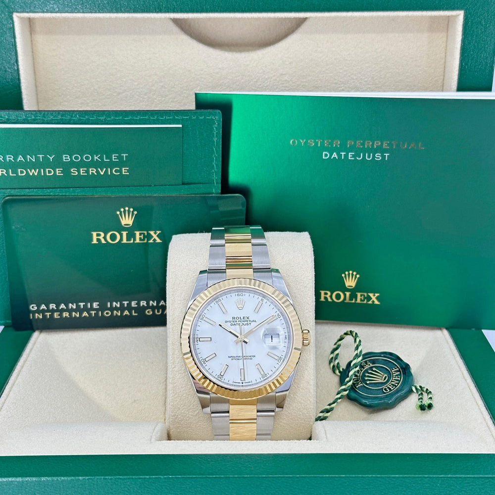 Datejust 41 Oystersteel and yellow gold - image 2