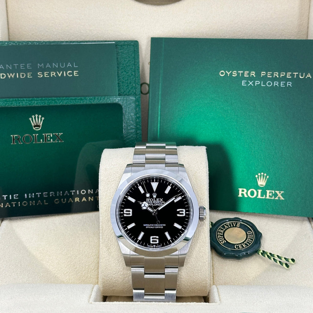 Explorer 40, Oystersteel, 40mm - image 15