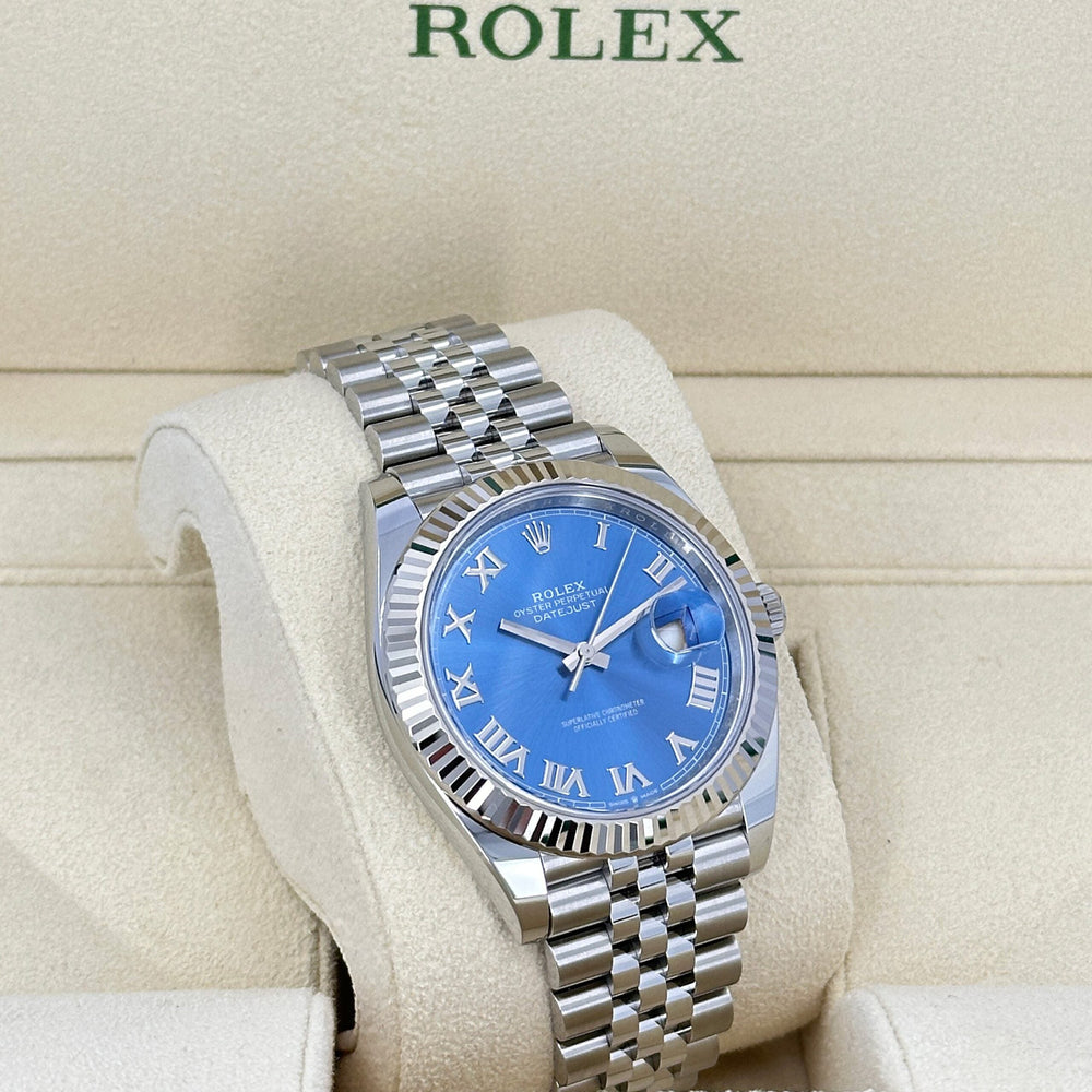 Datejust 41, Stainless Steel and 18k White Gold, 41mm - image 5