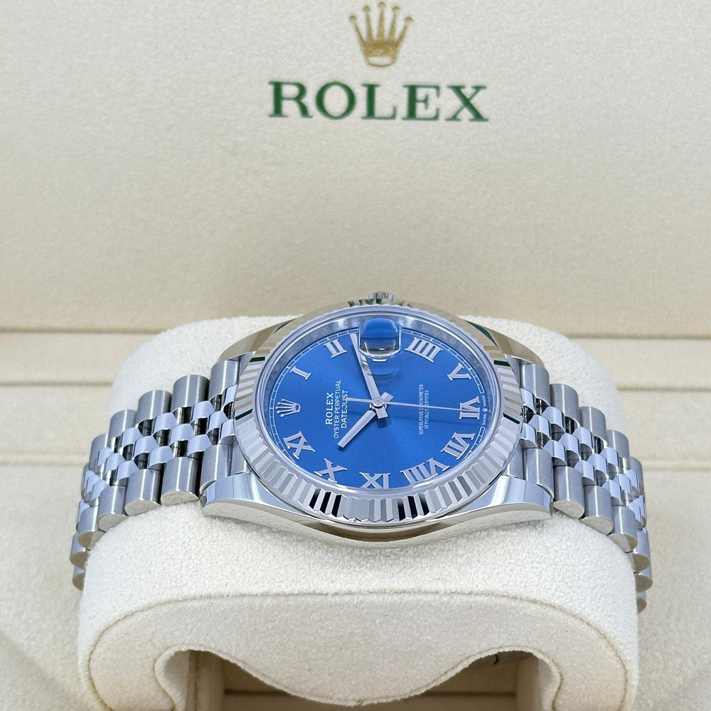 Datejust 41, Stainless Steel and 18k White Gold, 41mm - image 7