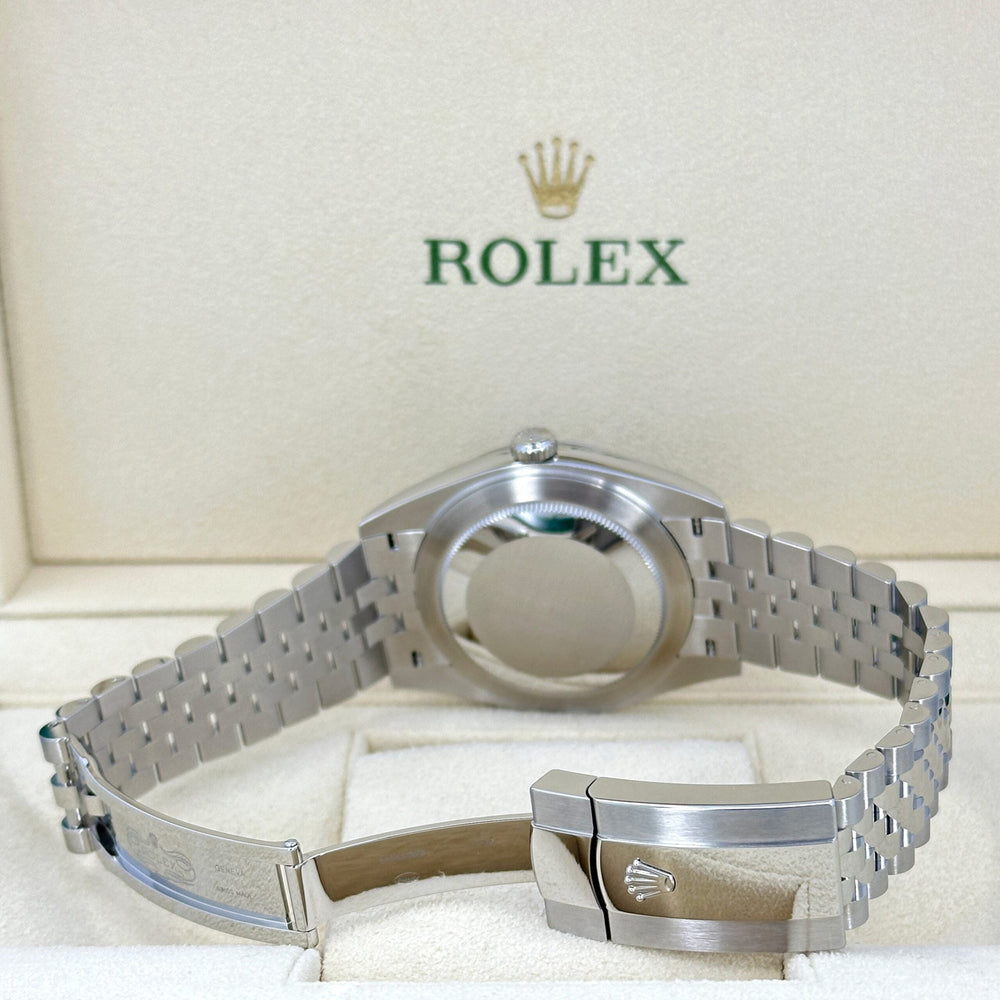 Datejust 41, Stainless Steel and 18k White Gold, 41mm - image 10