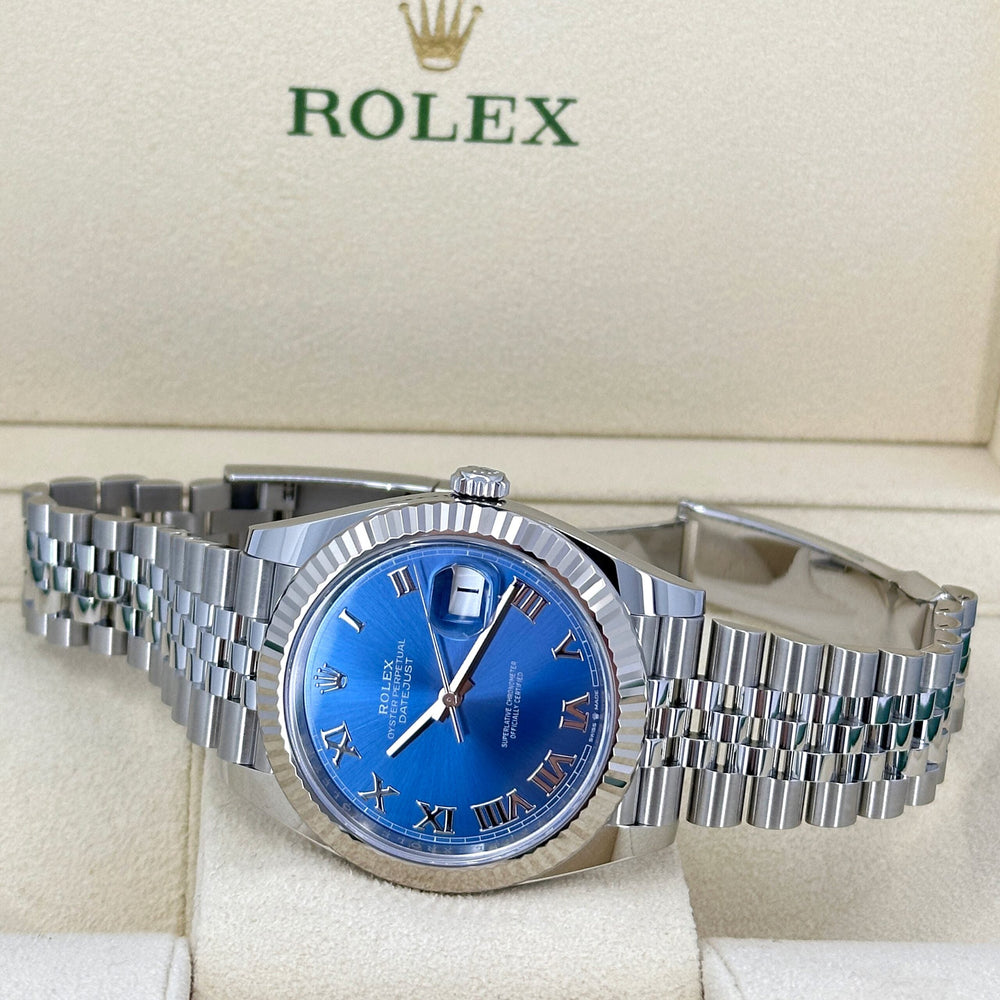 Datejust 41, Stainless Steel and 18k White Gold, 41mm - image 11