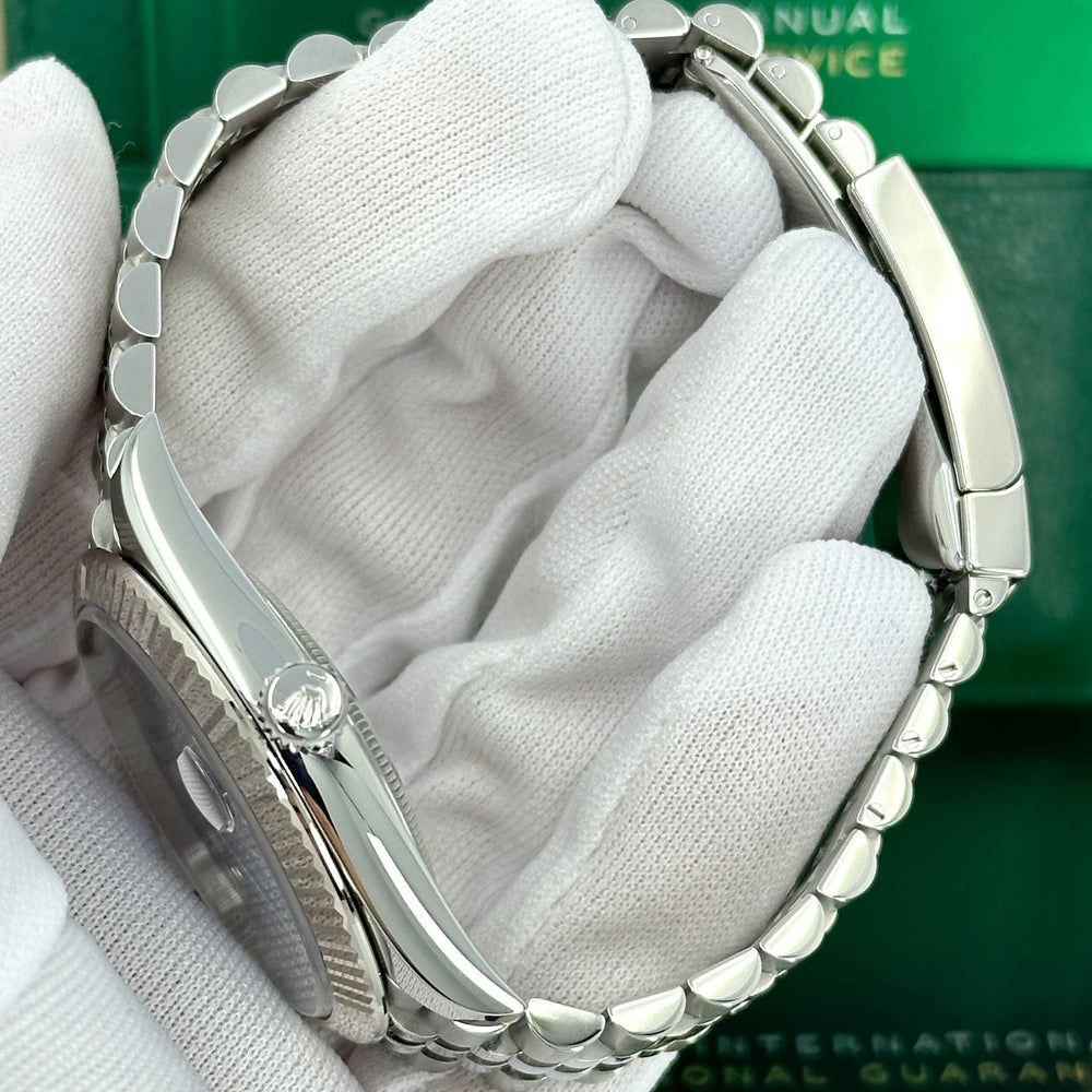 Datejust 41, Stainless Steel and 18k White Gold, 41mm - image 13