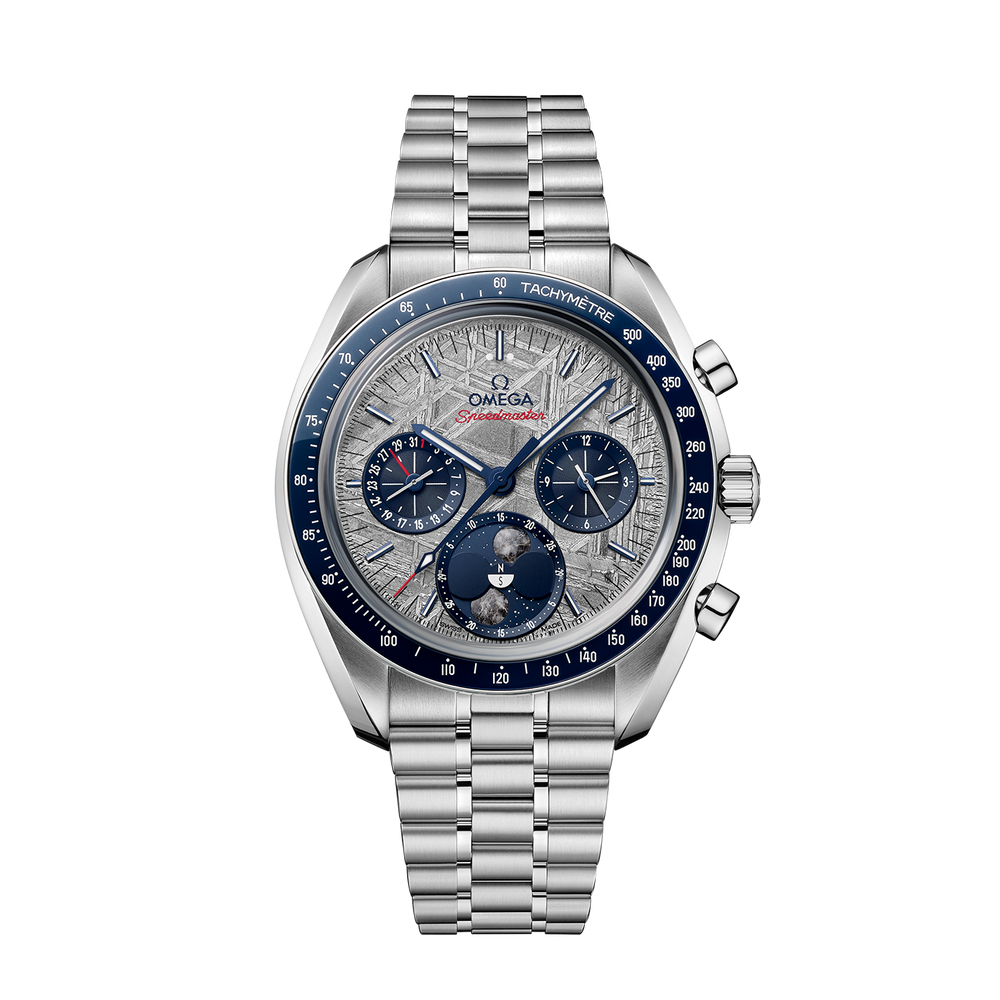 Unworn, Speedmaster Moonphase, Stainless Steel, Chronograph, 43 mm
