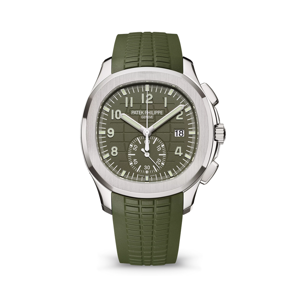 Aquanaut Chronograph, 18k White Gold, 42,2mm
