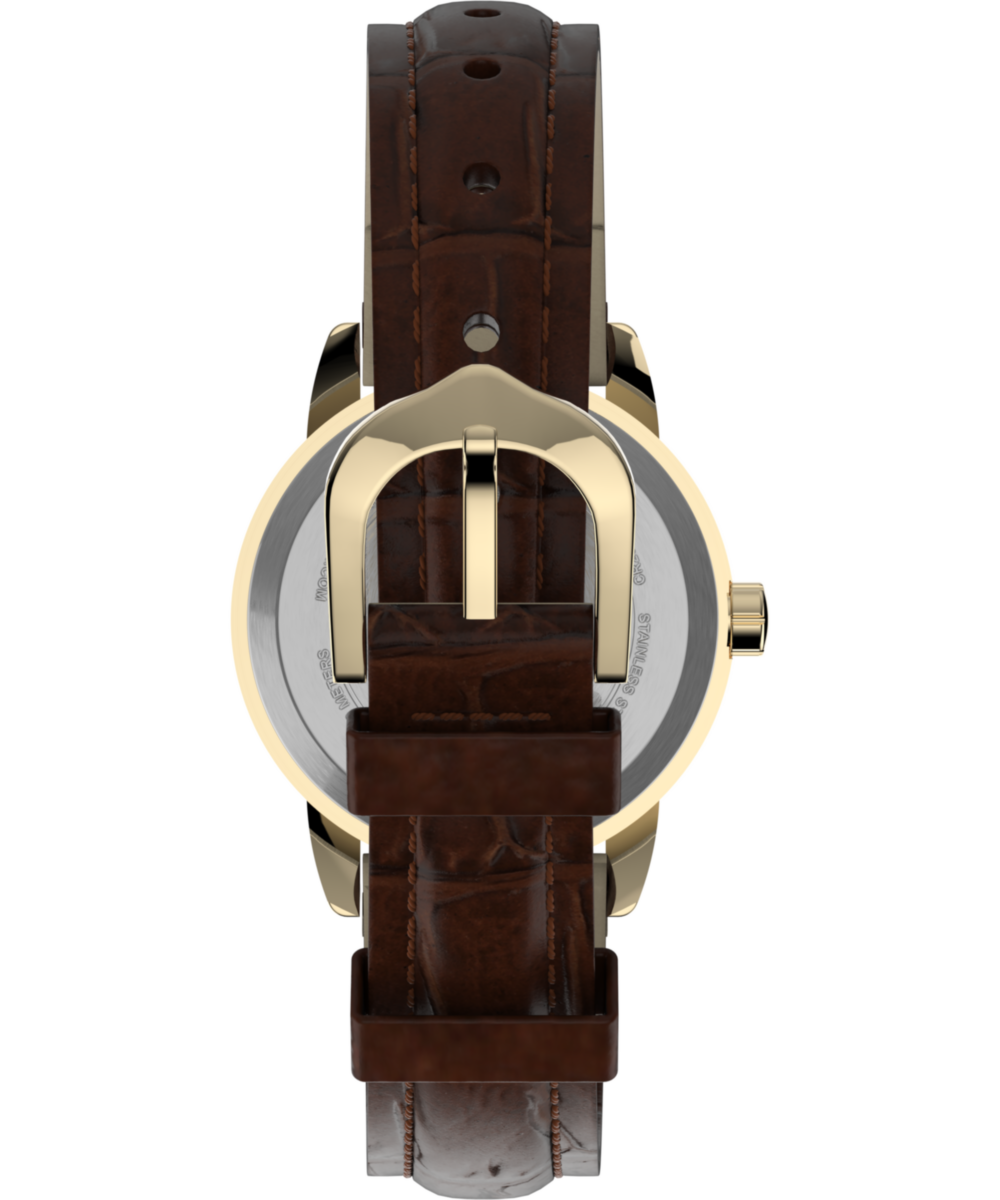 Easy Reader® 25mm Leather Strap Watch
