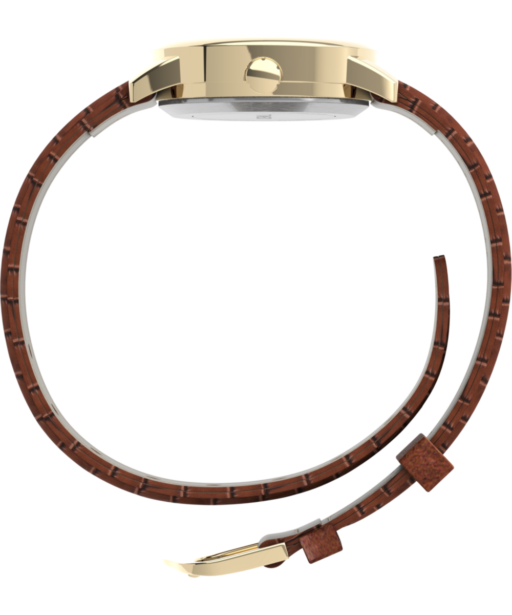Easy Reader® 25mm Leather Strap Watch