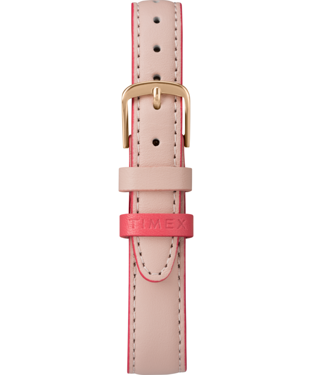 Easy Reader® Color Pop 30mm Leather Strap Watch