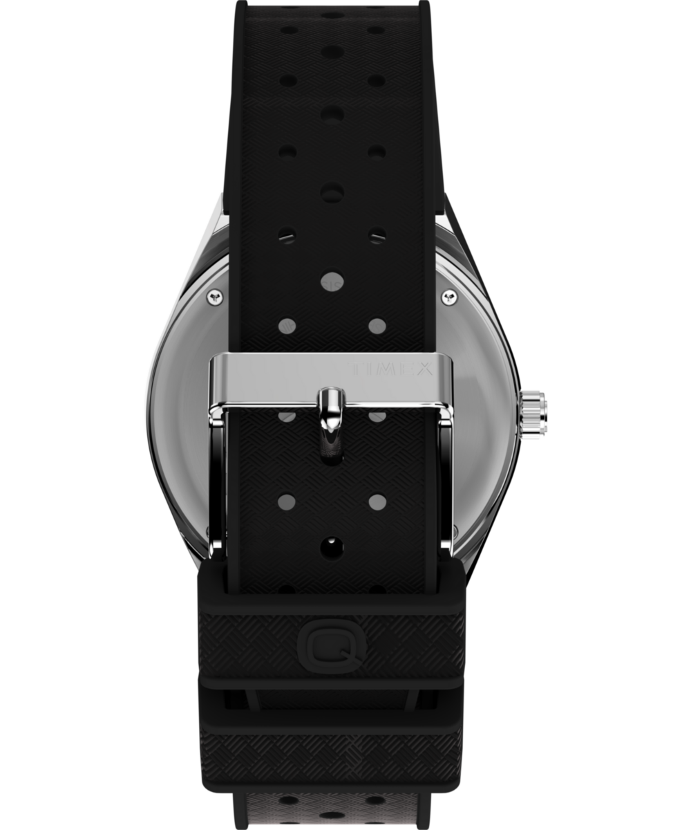 Q Timex® GMT 38mm Synthetic Rubber Strap Watch