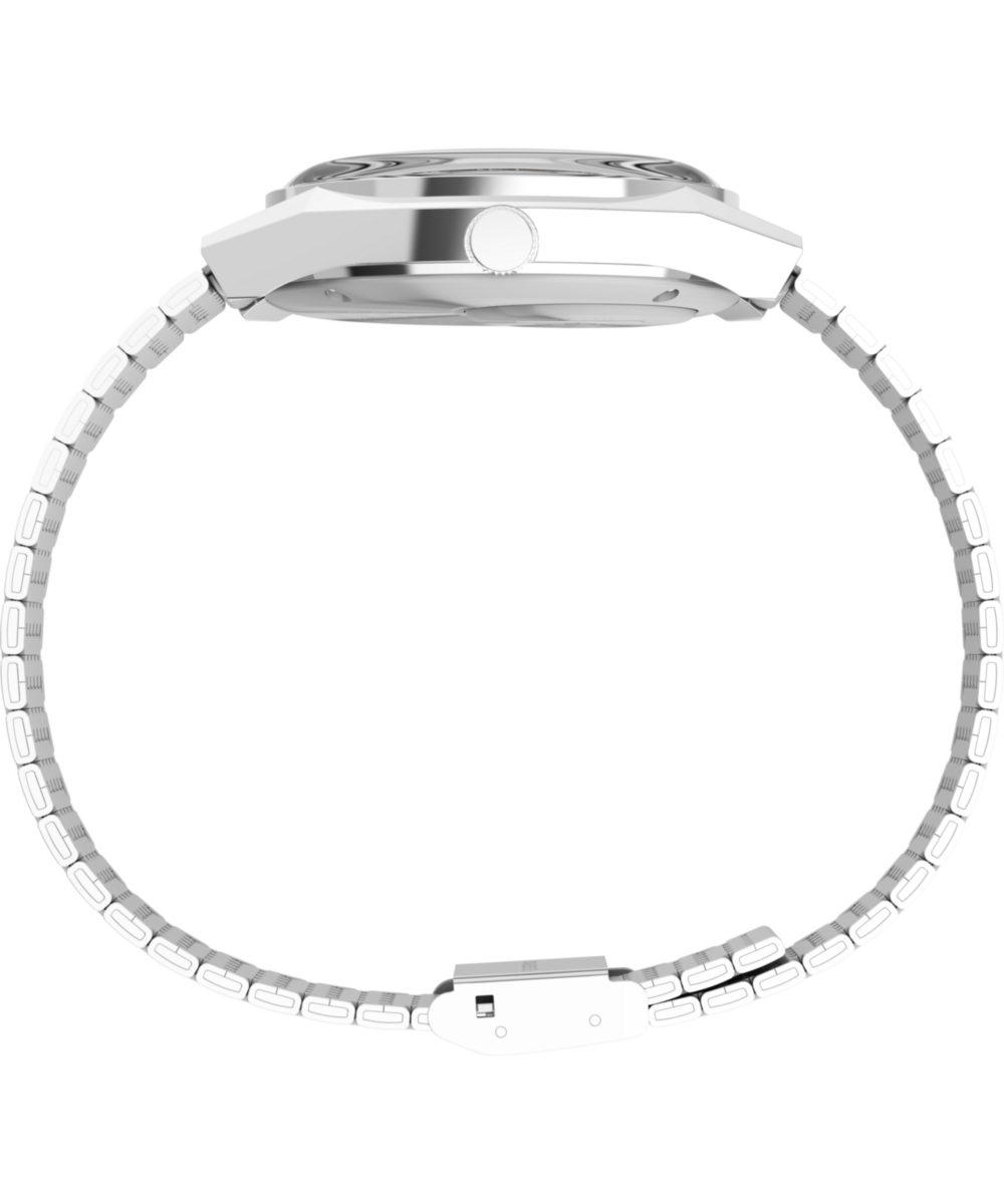 Q Timex® Falcon Eye 38mm Stainless Steel Bracelet Watch