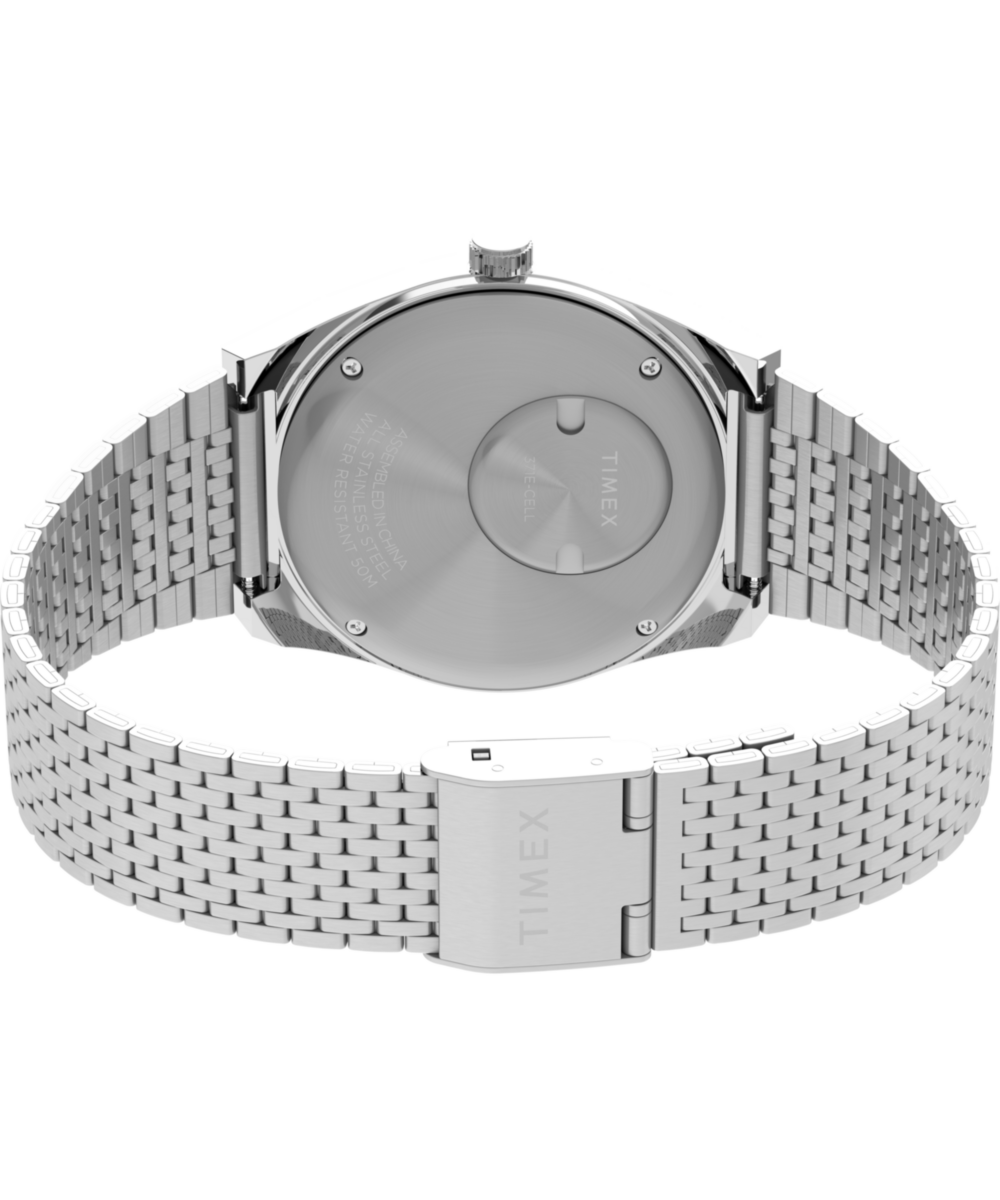 Q Timex® Falcon Eye 38mm Stainless Steel Bracelet Watch