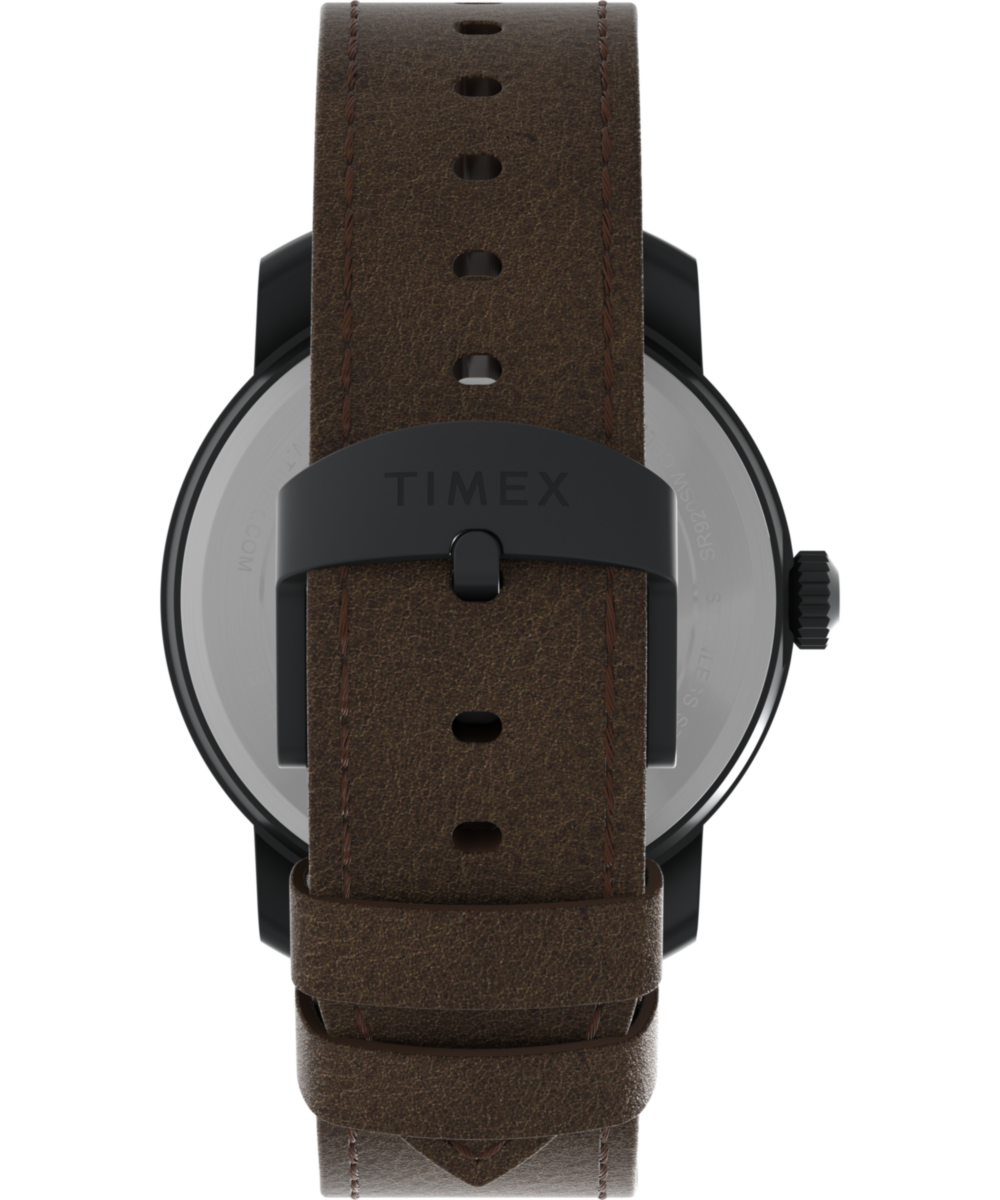 Mod 44mm Leather Strap Watch