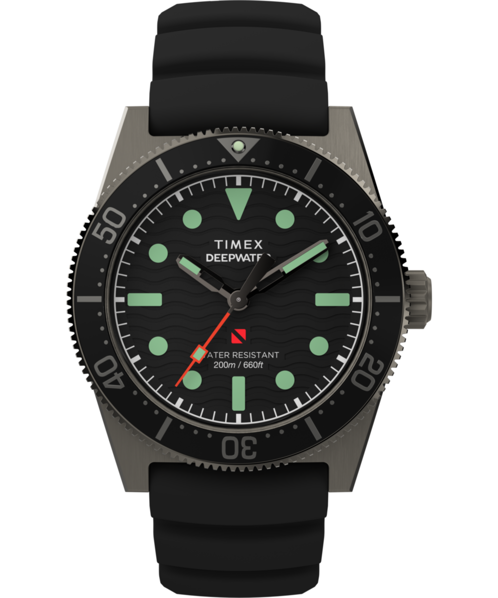 Deepwater Reef 200 41mm Synthetic Rubber Strap Watch