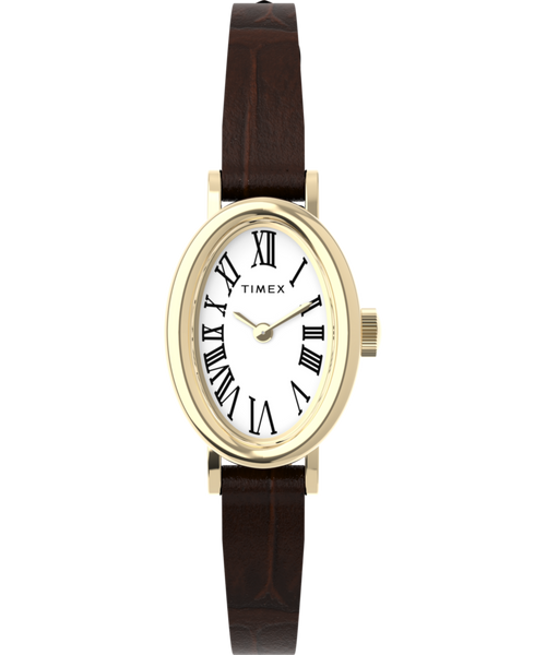 Cavatina 19mm Leather Strap Watch