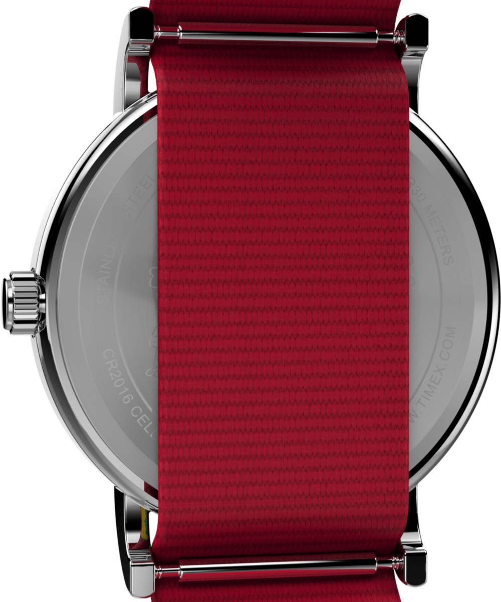 Peanuts® x Timex Weekender Holiday 38mm Fabric Strap Watch
