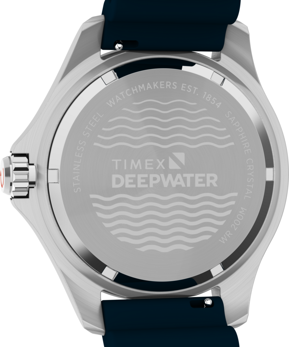 Deepwater Meridian 200 44mm Synthetic Rubber Strap Watch