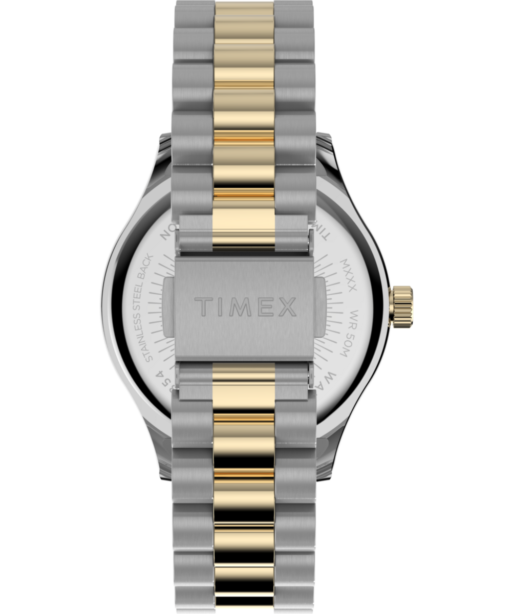 Timex Legacy 34mm Stainless Steel Bracelet Watch