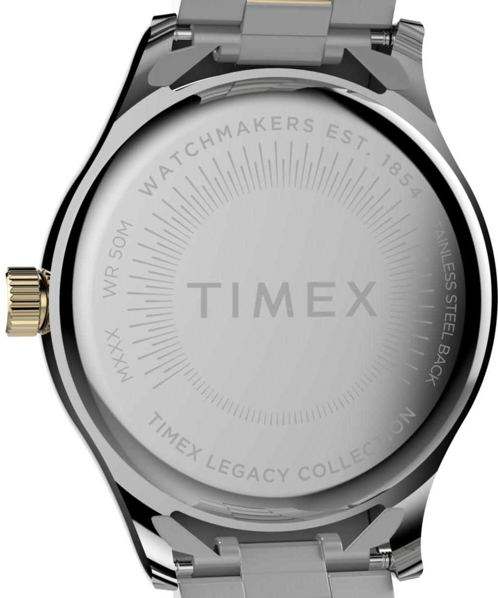 Timex Legacy 34mm Stainless Steel Bracelet Watch