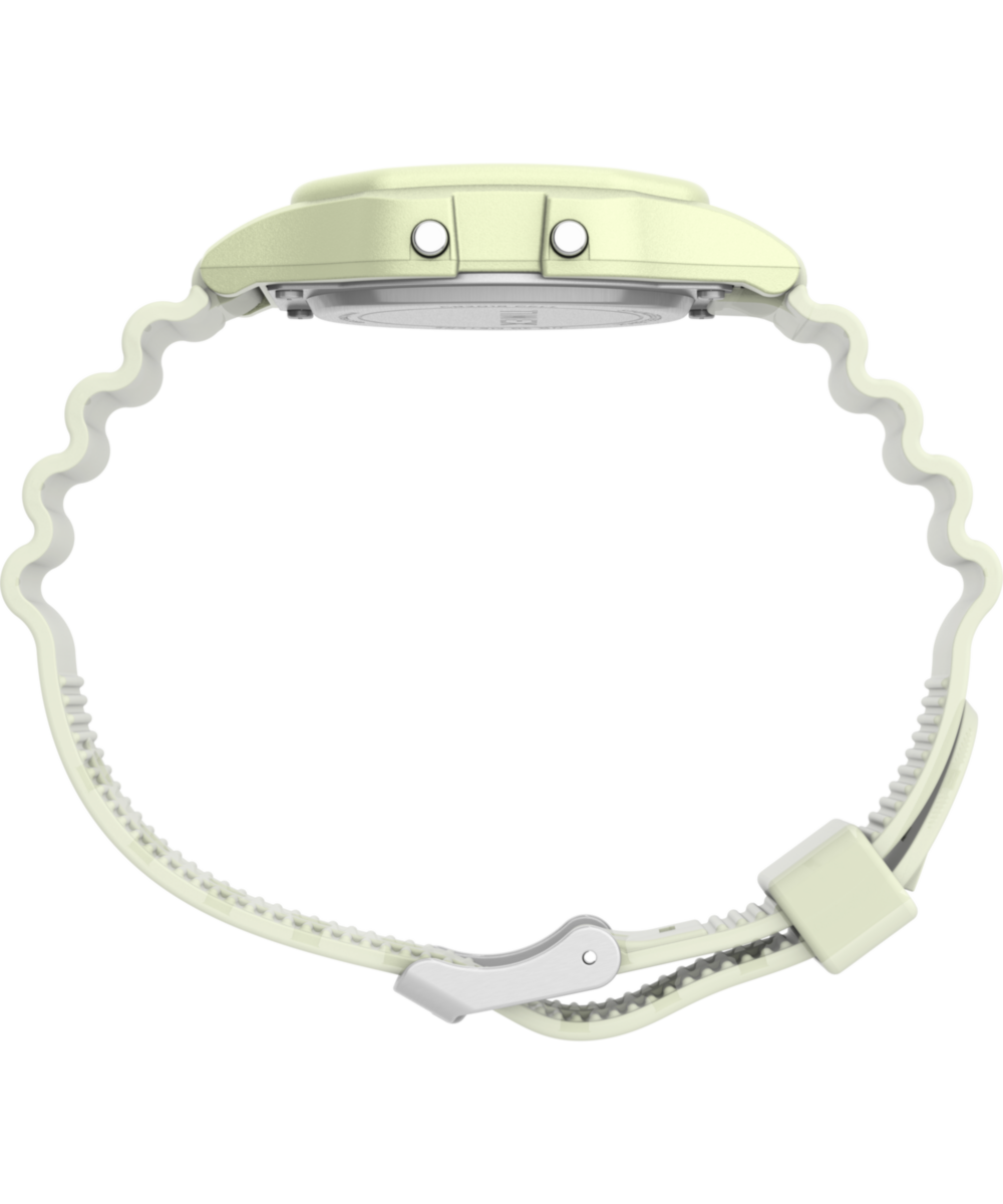 Timex T80 Glow in the Dark 34mm Resin Strap Watch