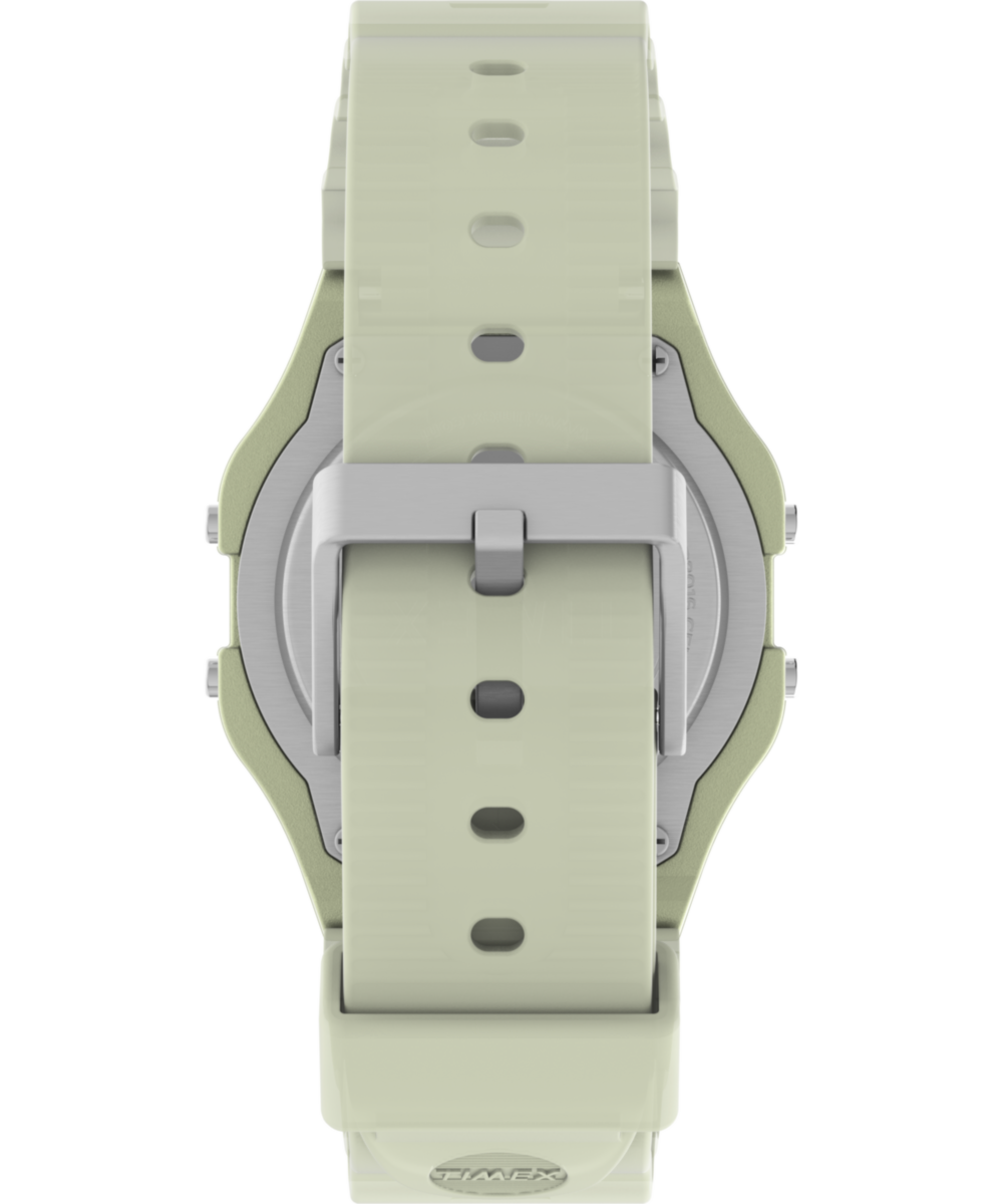 Timex T80 Glow in the Dark 34mm Resin Strap Watch