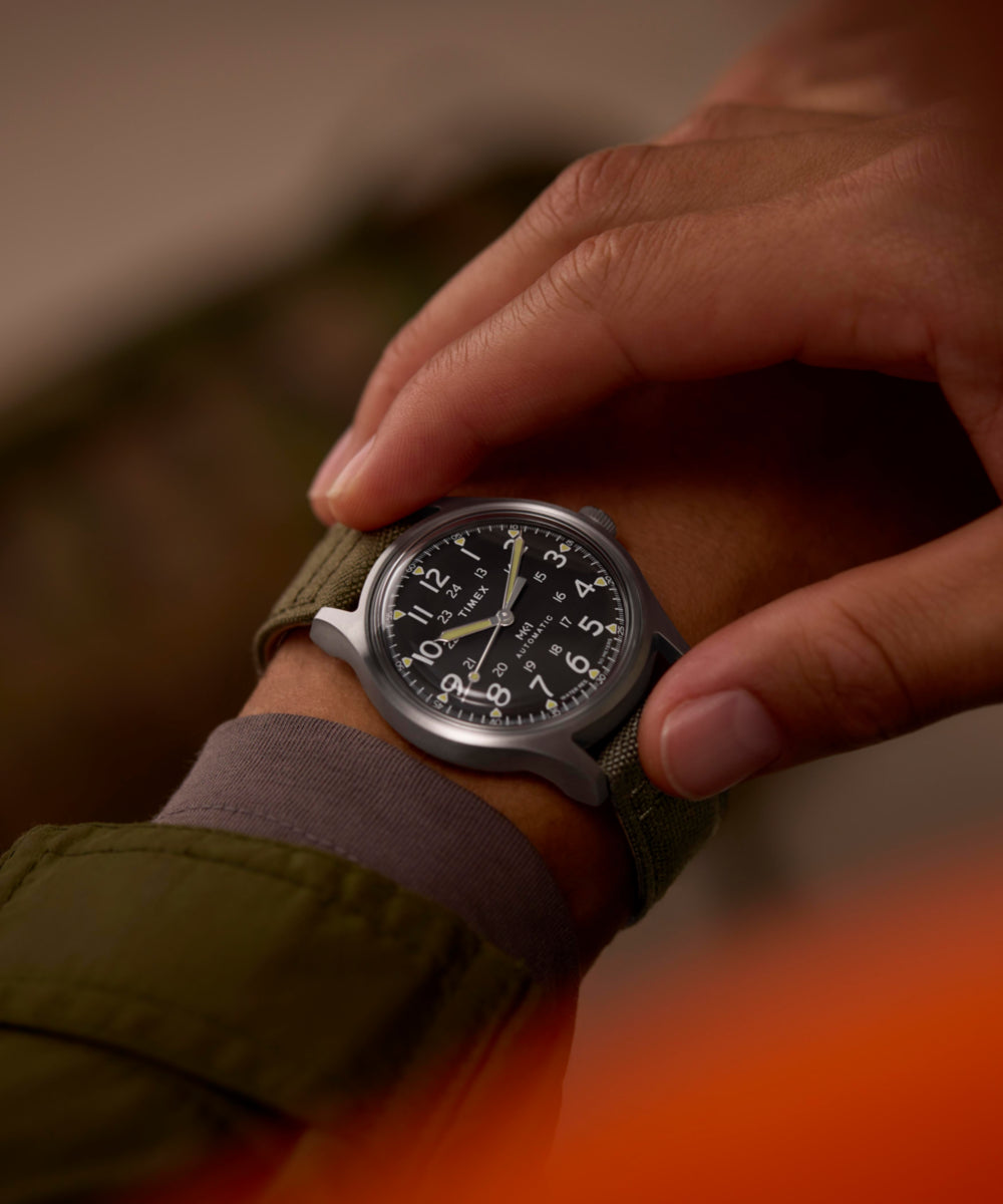 MK1® Automatic 40mm Fabric Strap Watch