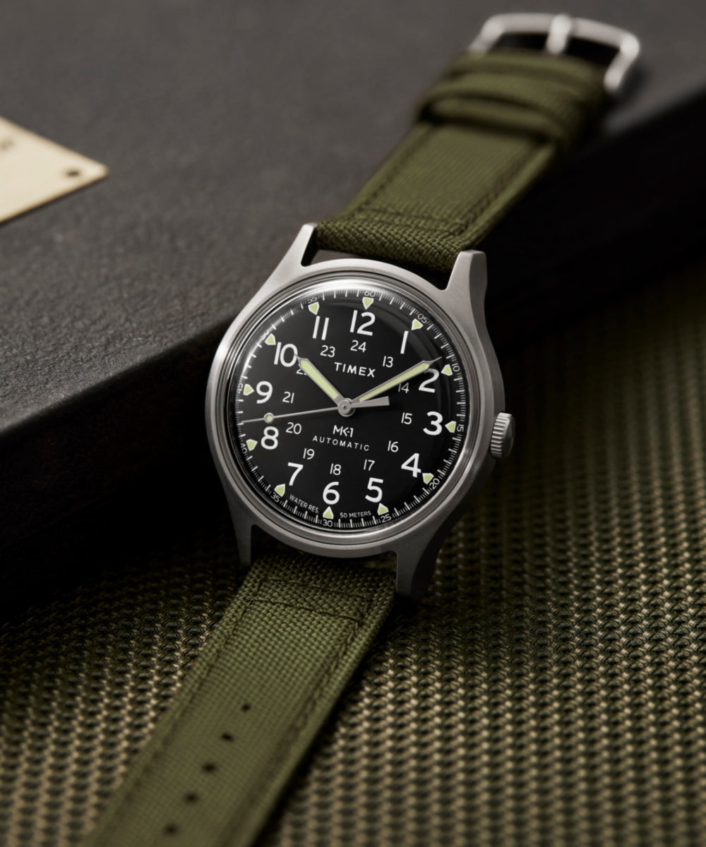MK1® Automatic 40mm Fabric Strap Watch