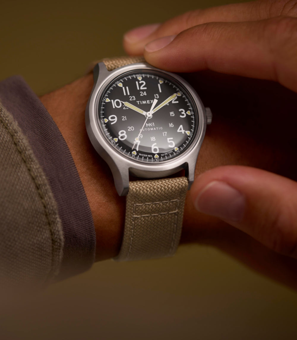 MK1® Automatic 40mm Fabric Strap Watch