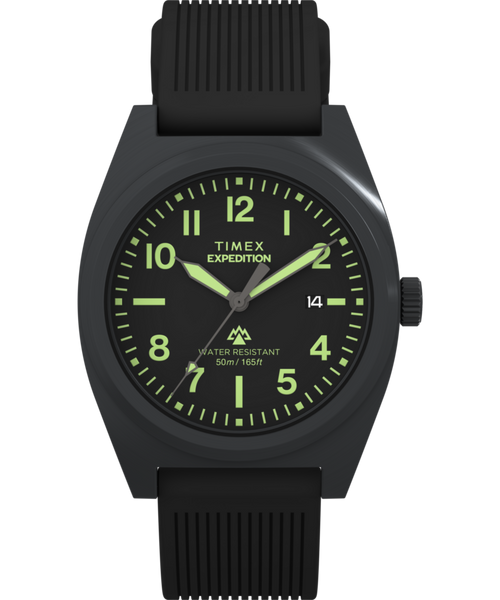 Expedition® Capstone 39mm Silicone Strap Watch