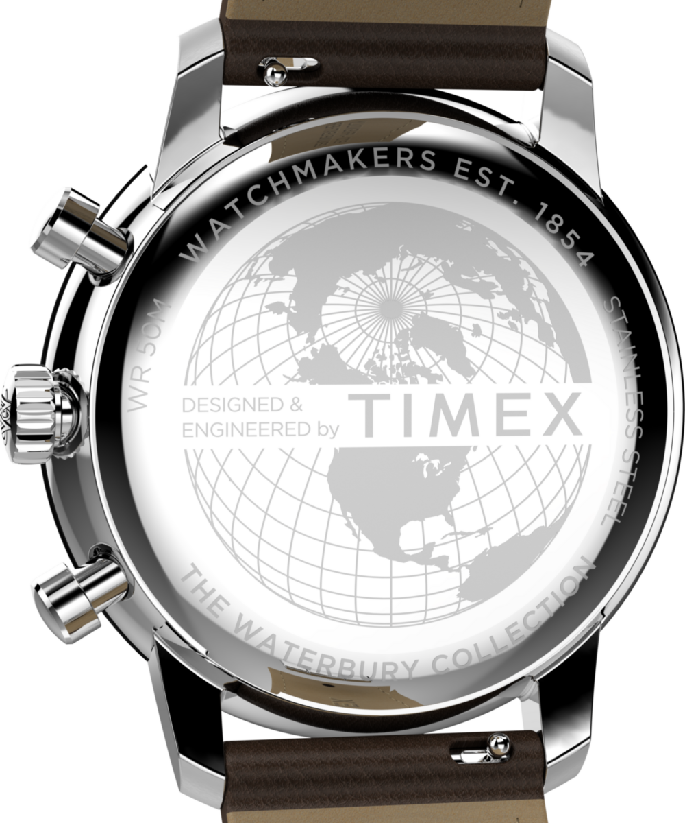 Waterbury Metropolitan Chronograph 41mm Leather Strap Watch
