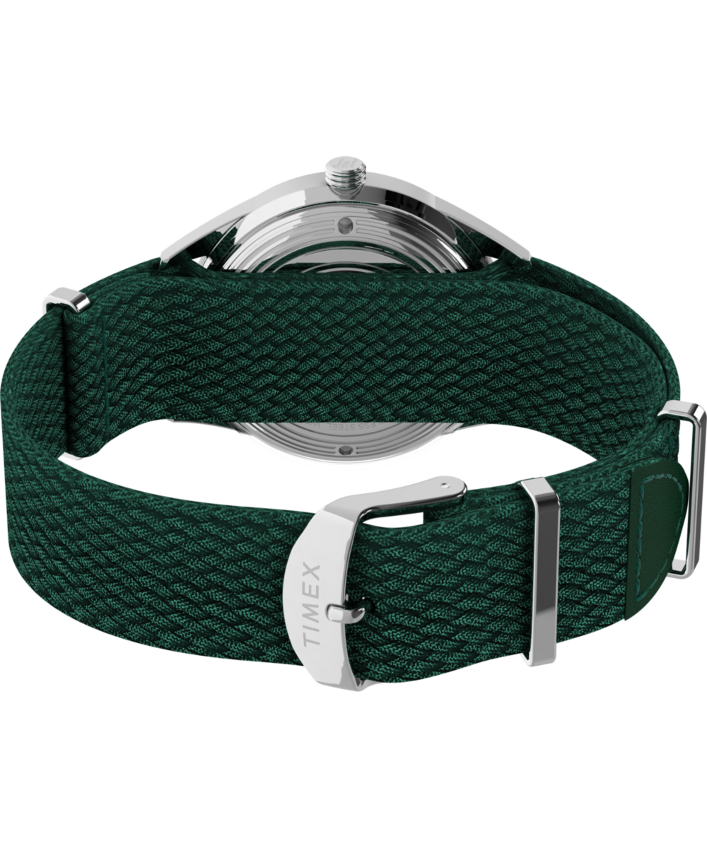 Marlin® Jet Automatic 38mm Fabric Strap Watch