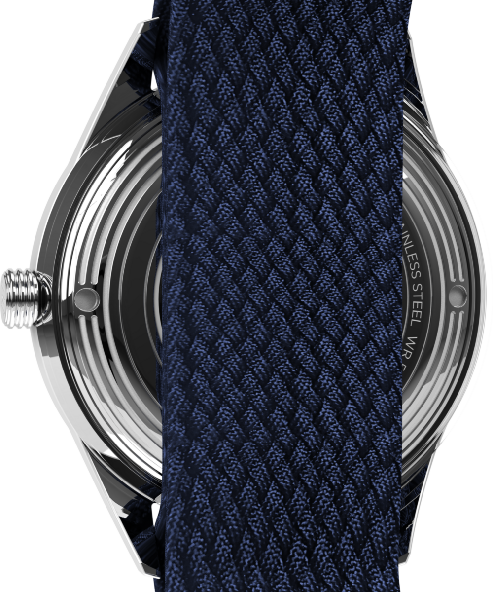Marlin® Jet Automatic 38mm Fabric Strap Watch