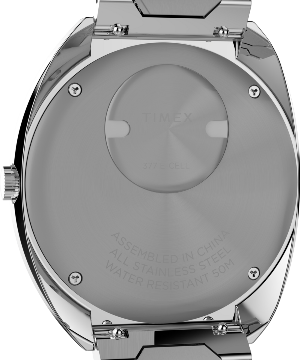 Q Timex® 1972 Time Machine Reissue 39mm Stainless Steel Bracelet Watch