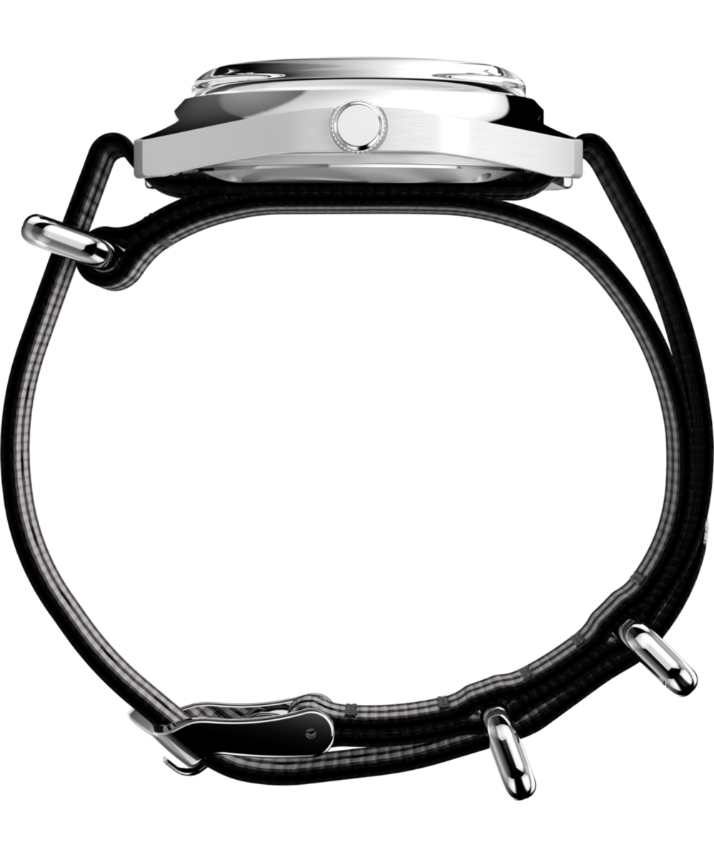 Q Timex® 1975 Enigma 37mm Fabric Strap Watch