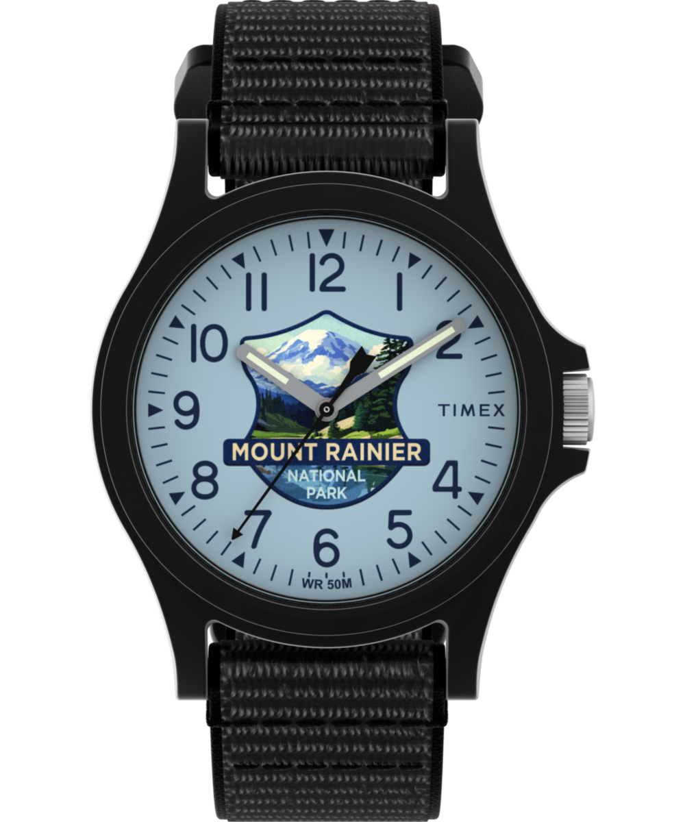 Timex Mount Rainier National Park 40mm Fabric Strap Watch