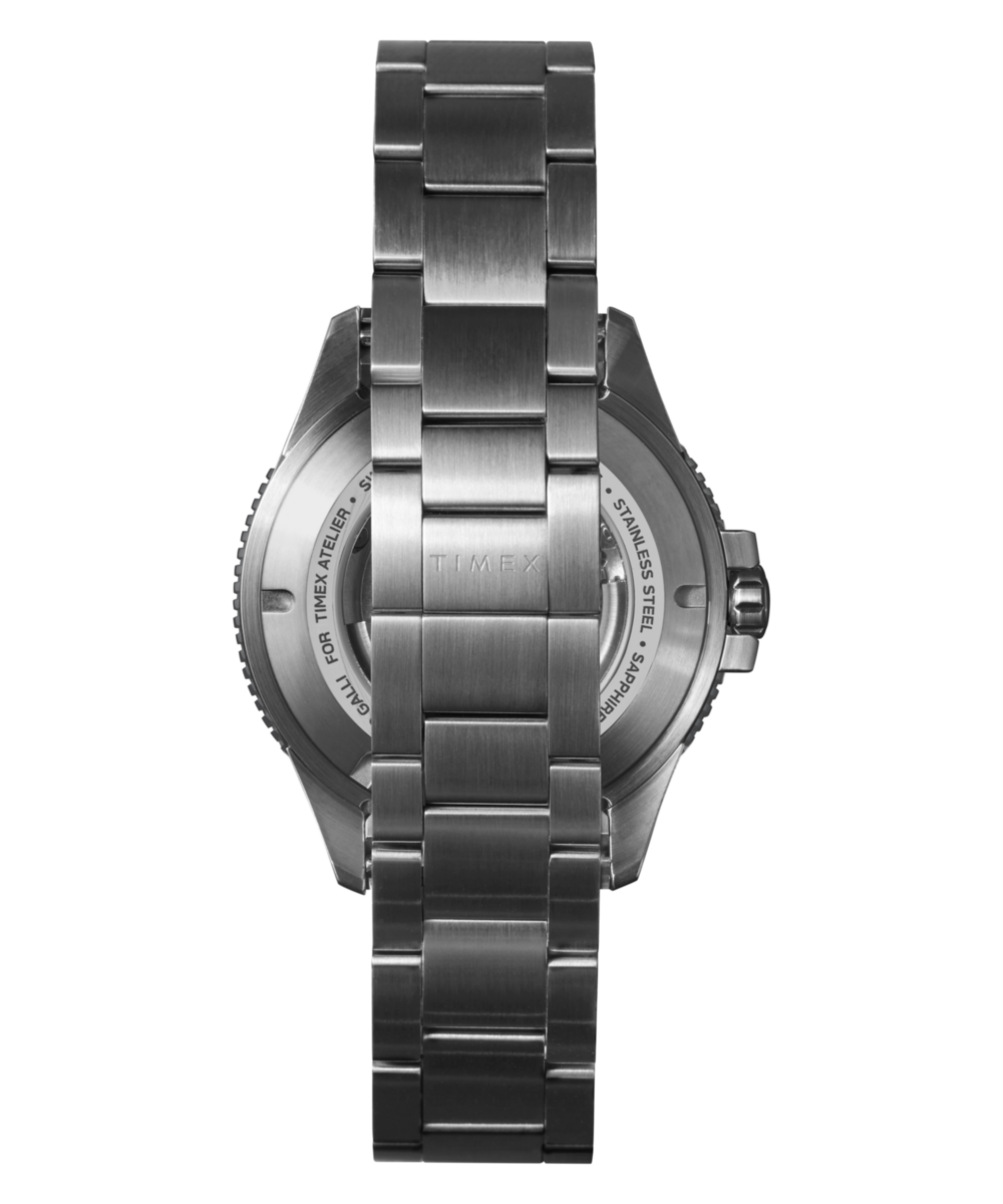 Timex Atelier Marine M1a 41mm Swiss Made Automatic Stainless Steel Bracelet