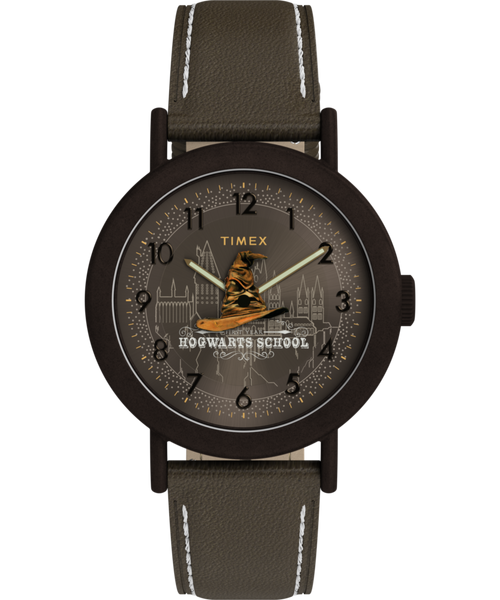 Harry Potter x Timex Weekender Sorting Hat 37mm Leather Strap Watch