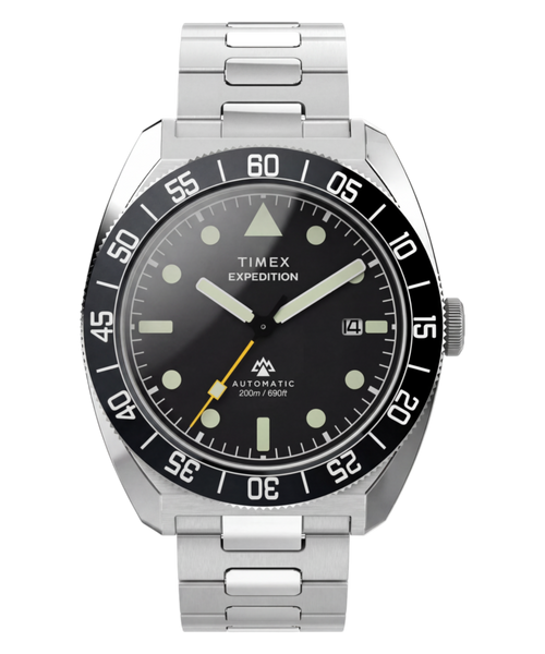 Expedition® Pioneer Automatic 41mm Stainless Steel Bracelet Watch