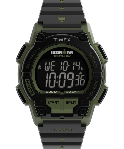 TIMEX® IRONMAN® Shock Endure 42mm Resin Strap Watch