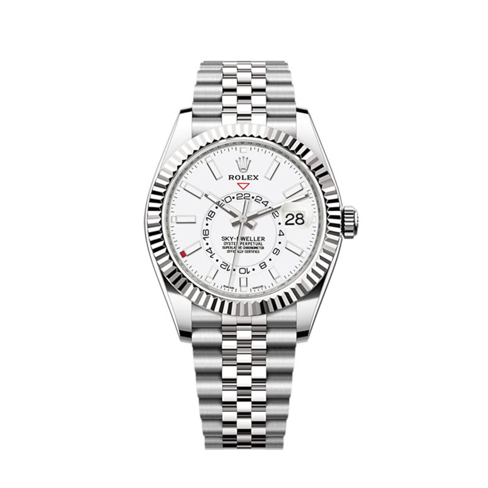 Sky-Dweller 42mm, Oystersteel and 18k White Gold