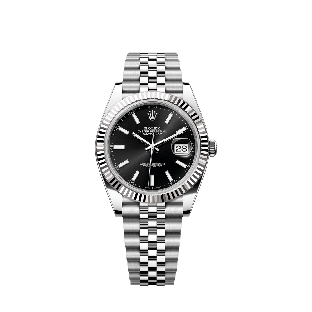 Datejust 41 Oystersteel and white gold