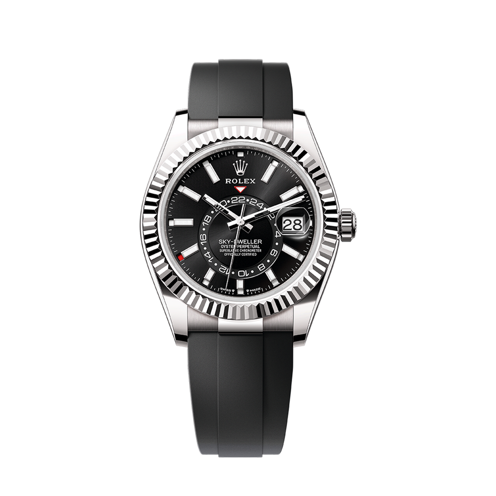 Sky-Dweller, 42mm, 18k White Gold