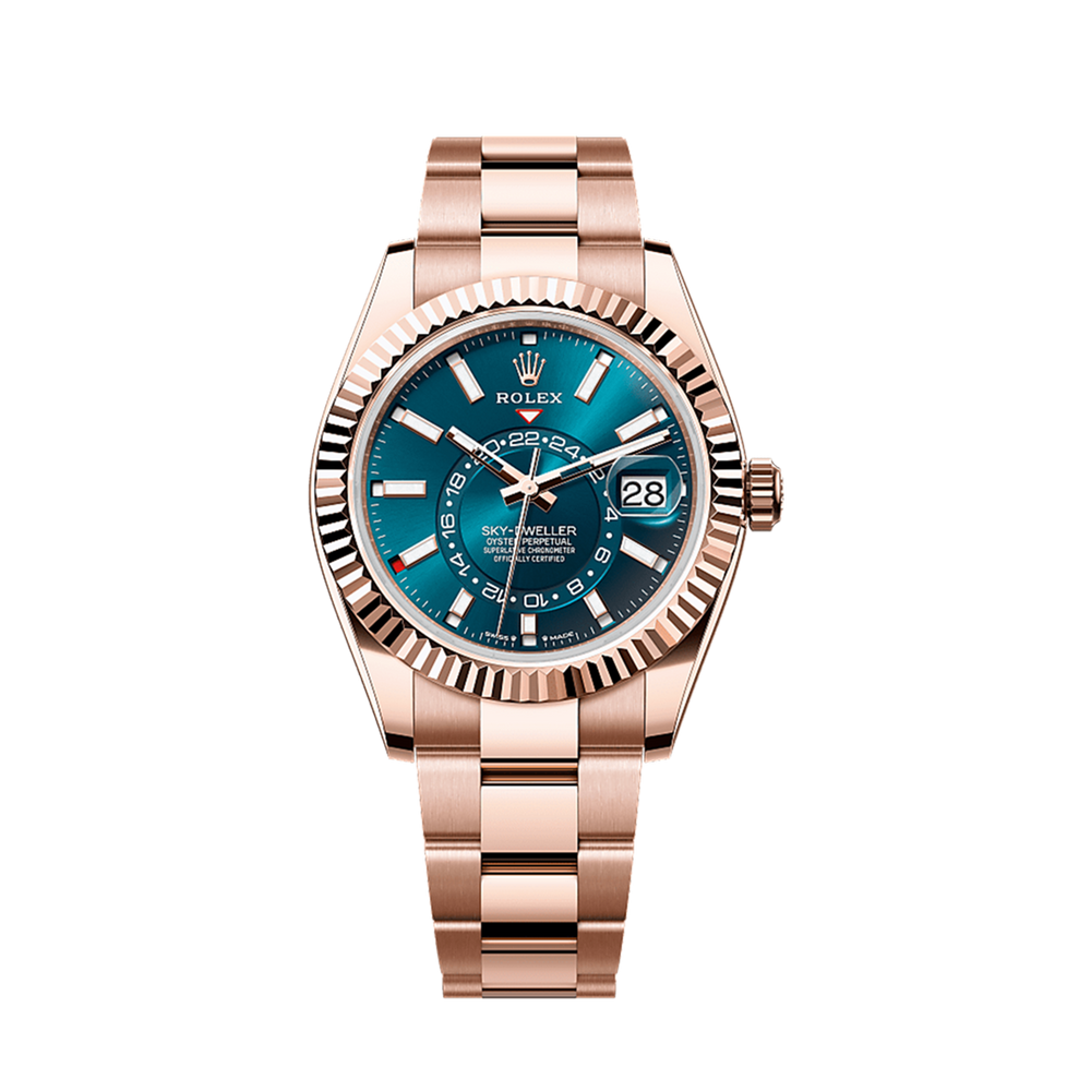Sky-Dweller, 42mm, 18k Everose Gold